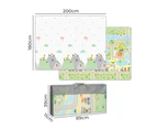 Bopeep Kids Play Mat Baby Crawling Pad Floor Foldable XPE Foam Non-slip Star