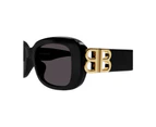Womens Balenciaga Sunglasses Bb0310sk Black/Grey Sunnies