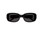 Womens Balenciaga Sunglasses Bb0310sk Black/Grey Sunnies