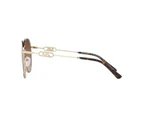 Womens Michael Kors Sunglasses Empire Mk 1128J Gold Tortoise/ Brown Sunnies Metal