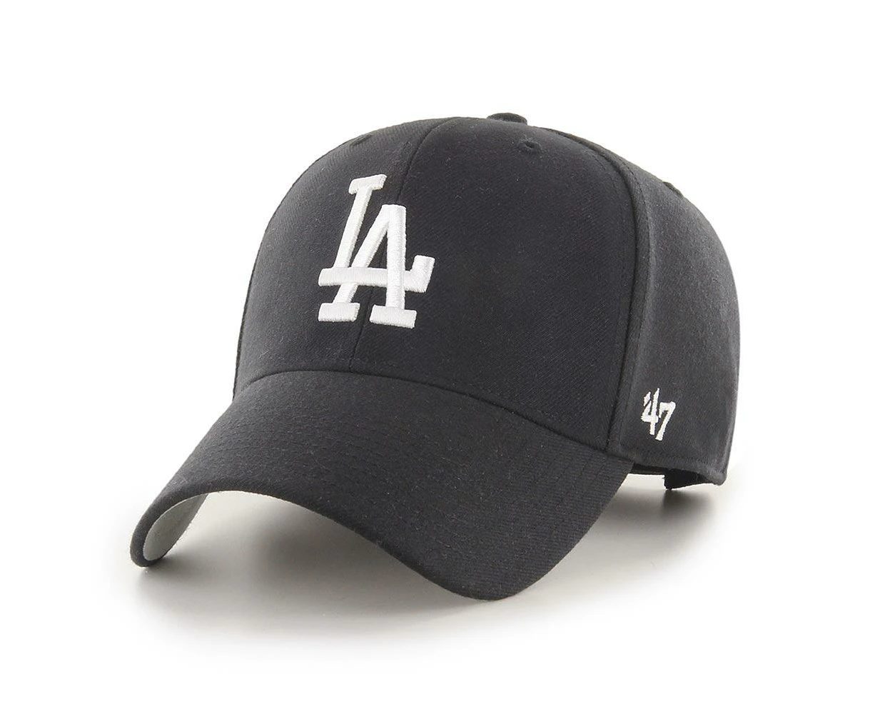 47 Los Angeles Dodgers Unisex Black/White MLB Baseball MVP SNAPBACK Cap