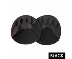 Black*2 pairs Honeycomb Fabric Forefoot Pads Keeps Our Feet Toes and Arches Protected