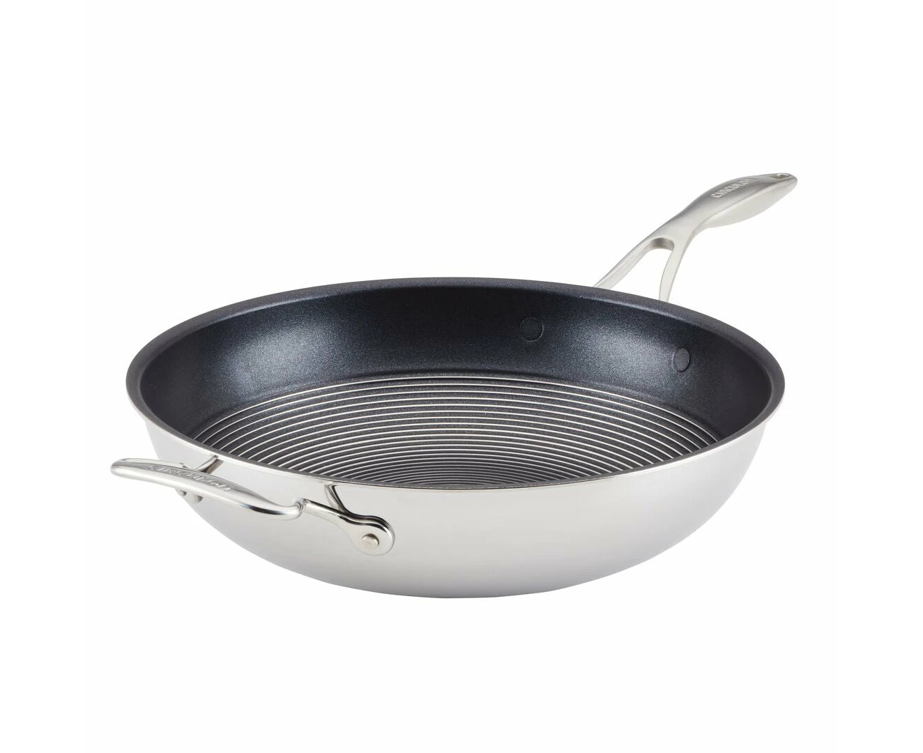 Circulon SteelShield Nonstick Stainless Steel C-Series 32cm Open Stirfry