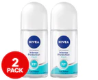 2 x Nivea Intense Protection Fresh Roll-On Deodorant 50mL