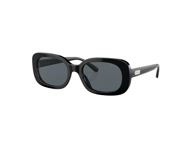 Womens Coach Sunglasses Hc 8358U Black/ Dark Blue Sunnies