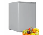 Bar Fridge, 80L Dual-Door Mini Refrigerator, Versatile and Spacious Cooling Solution for Office and Apartment Living