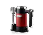 Westinghouse Retro Series Red 350W 7 Speed Electric Hand Mixer/Beater/Blender