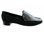 Orcade Quinta Womens Leather Low Heel Shoes Made In Brazil - Black