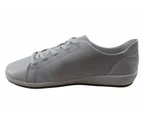 Bottero Riviera Womens Comfortable Leather Casual Shoes Made In Brazil - White