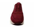 Tamaris Bessie Womens Comfortable Leather Lace Up Casual Shoes - Bordeaux