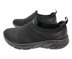 Skechers Womens D Lux Comfort Glow Time Memory Foam Shoes - Black Black
