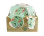 Baby & Me Bamboo Toucan Feed Set Eco Friendly Baby Kids Dinnerware