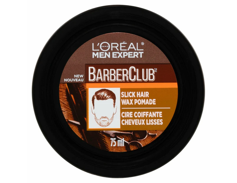 L'Oreal Paris Men Barber Club Slick Hair Wax Pomade 75ml