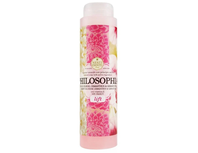 Nesti Dante Philosophia Shower Gel  Lift  Cherry Blossom, Osmanthus & Geranium 300ml/10.2oz