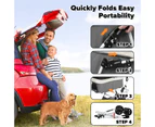 Advwin Large Dog Stroller 3in1 Pram Pet Carrier Trailer Strollers  One-Step Foldable