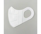 3D Duckbill 3 PLY Stylish Summer Masks 50Pcs - White