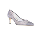 Womens Footwear Nina Niley Silver Met Foil Pump