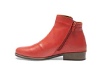 Womens Footwear Wide Steps Lido Red Glove Boot