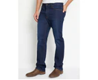 RIVERS - Mens Jeans -  Premium Regular Fit Jean - Dark Wash