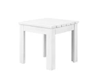 ALFORDSON Wooden Side Desk Outdoor Coffee Table White