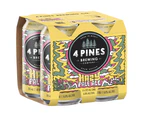 4 Pines Hazy Pale Ale 375mL Cans 24 Pack