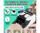 Automatic Money Counter with UV, Bill Counter Australia Banknote Counter,High Speed Bill Counting Machine with Digital Display Suitable for AUD Dollars