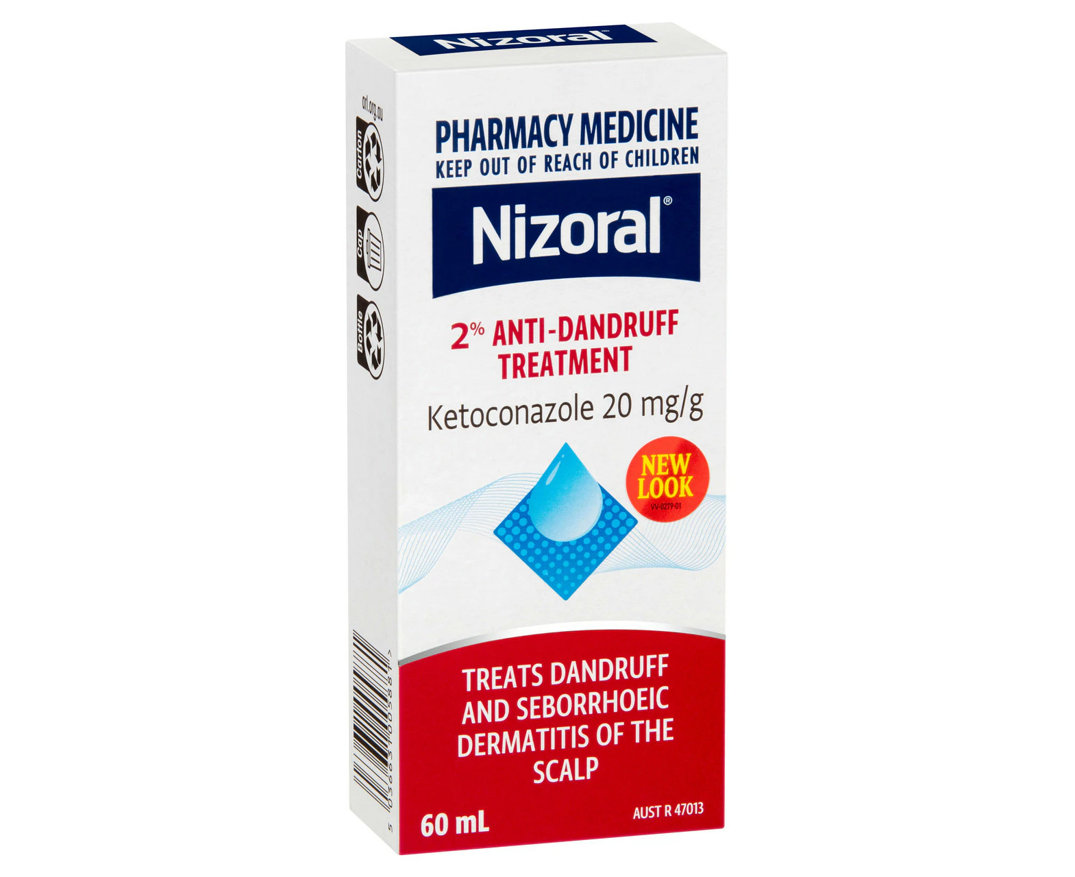 Nizoral 2% Anti-Dandruff Treatment 60mL