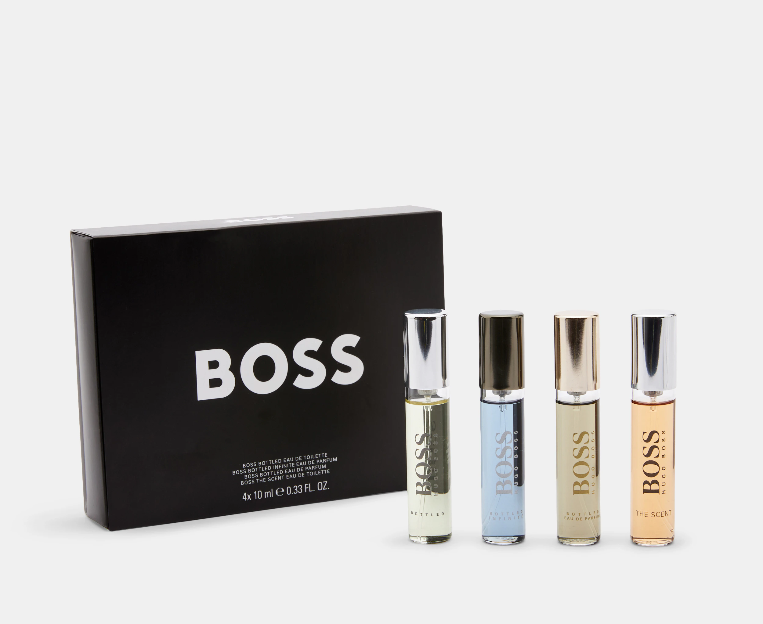 Hugo Boss for Men 4-Piece Perfume Travel Set