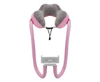 Neck Pillow Phone Holder U Shaped Pillow With Lazy Phone Bracket For Travel Office Light  Pink Free Size