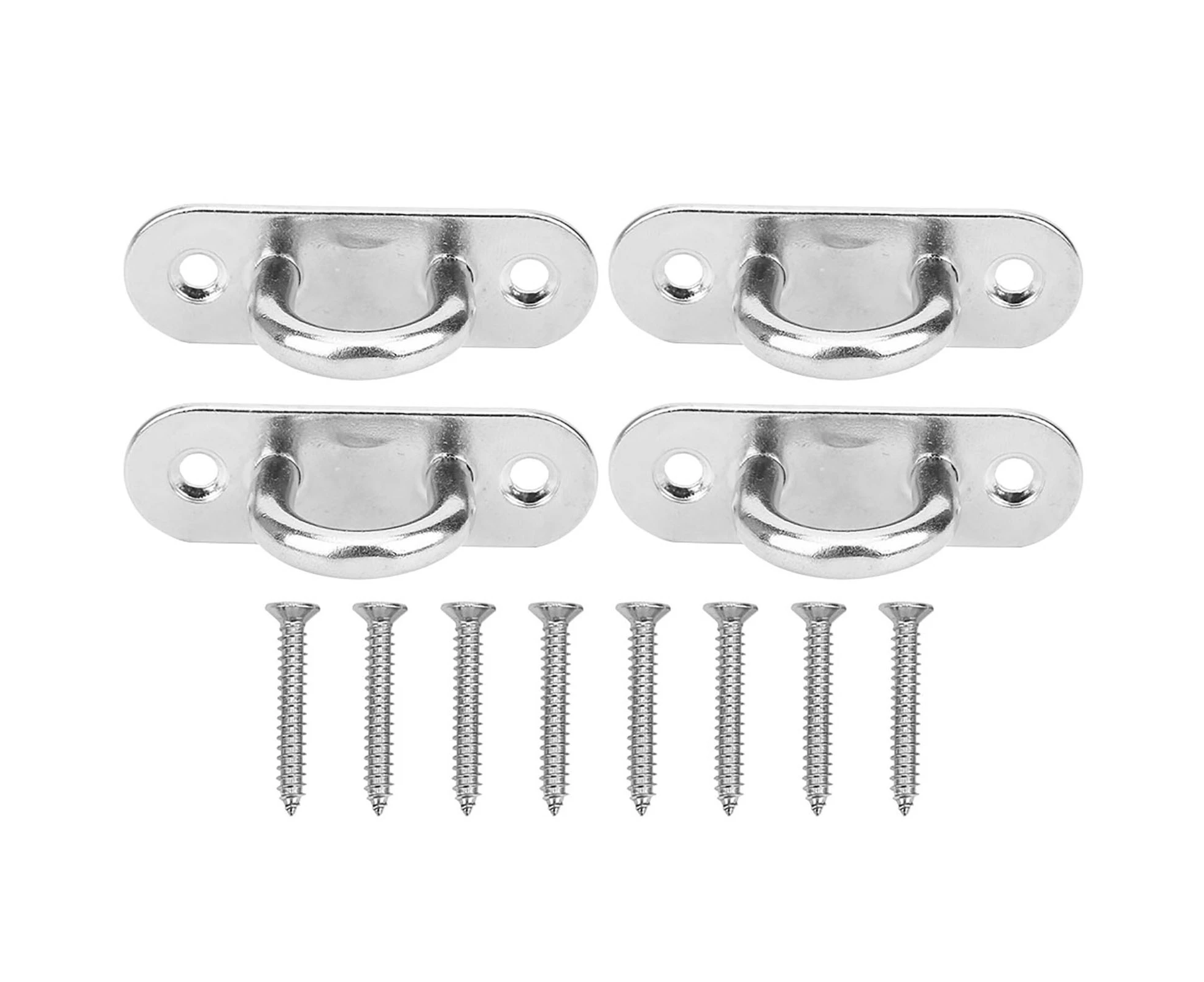 Stainless Steel Deck Sturdy Fastening Wall Hook For Hanging Chair Solar Sailing Accessory