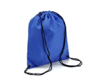 Drawstring Bag Wear Resistant Shoulder Beam Shoes String Storage Bags Outdoor Sports Backpack Royal Blue