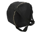 Camping Pot Storage Bag Travel Portable Dustproof Cast Iron Pan Stoves Carry Bag For Picnic Black