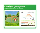 ALFORDSON Greenhouse Dome Shed Walk in Tunnel Plant Garden Storage Cover 6x3x2M