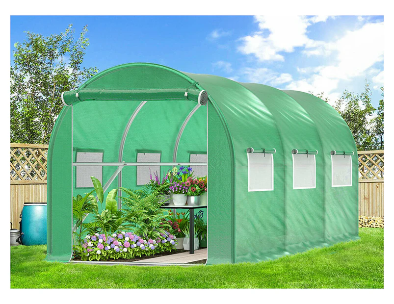 ALFORDSON Greenhouse Dome Shed Walk-in Tunnel Plant Garden Storage Cover 3x2x2M