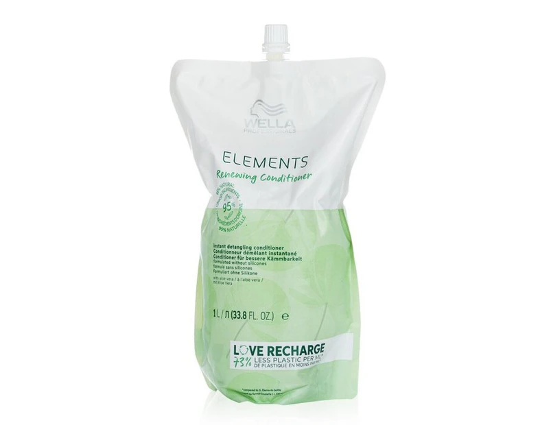 Wella Elements Renewing Conditioner (Refill Pouch) 1000ml/33.8oz