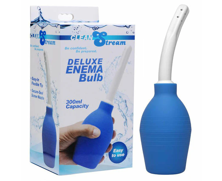 Deluxe Enema Bulb Blue