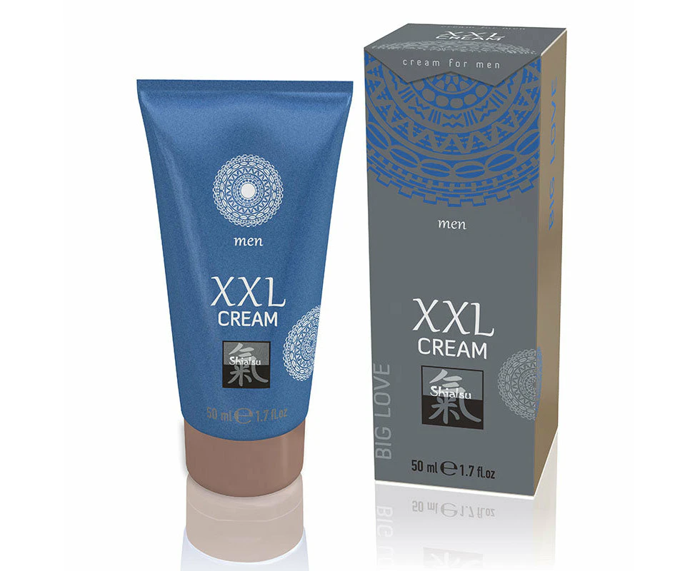 50Ml Shiatsu Xxl Cream Ginko Ginseng And Japanese Mint