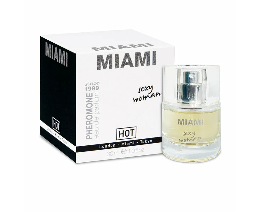 Hot Pheromone Miami - Sexy Woman - Pheromone Perfume for Women - 30 ml Bottle