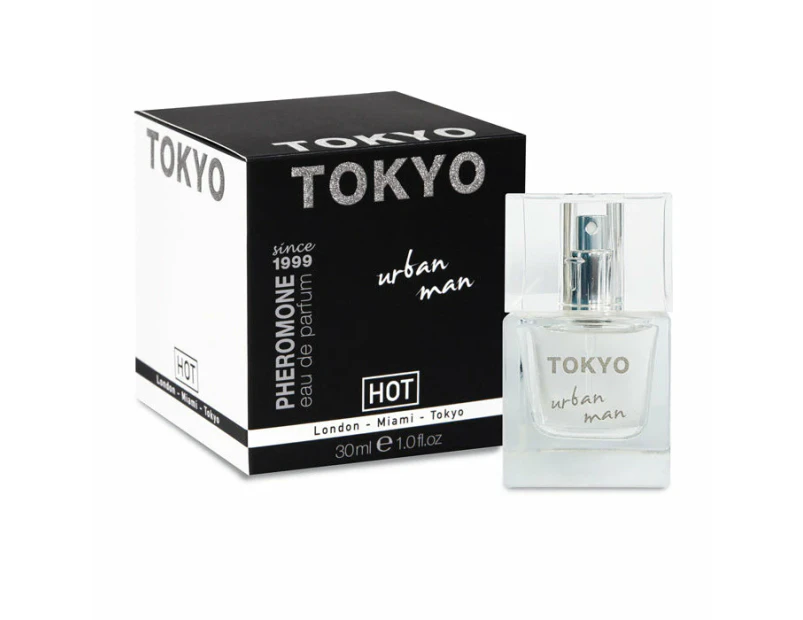 Hot Pheromone Tokyo - Urban Man - Pheromone Cologne for Men - 30ml