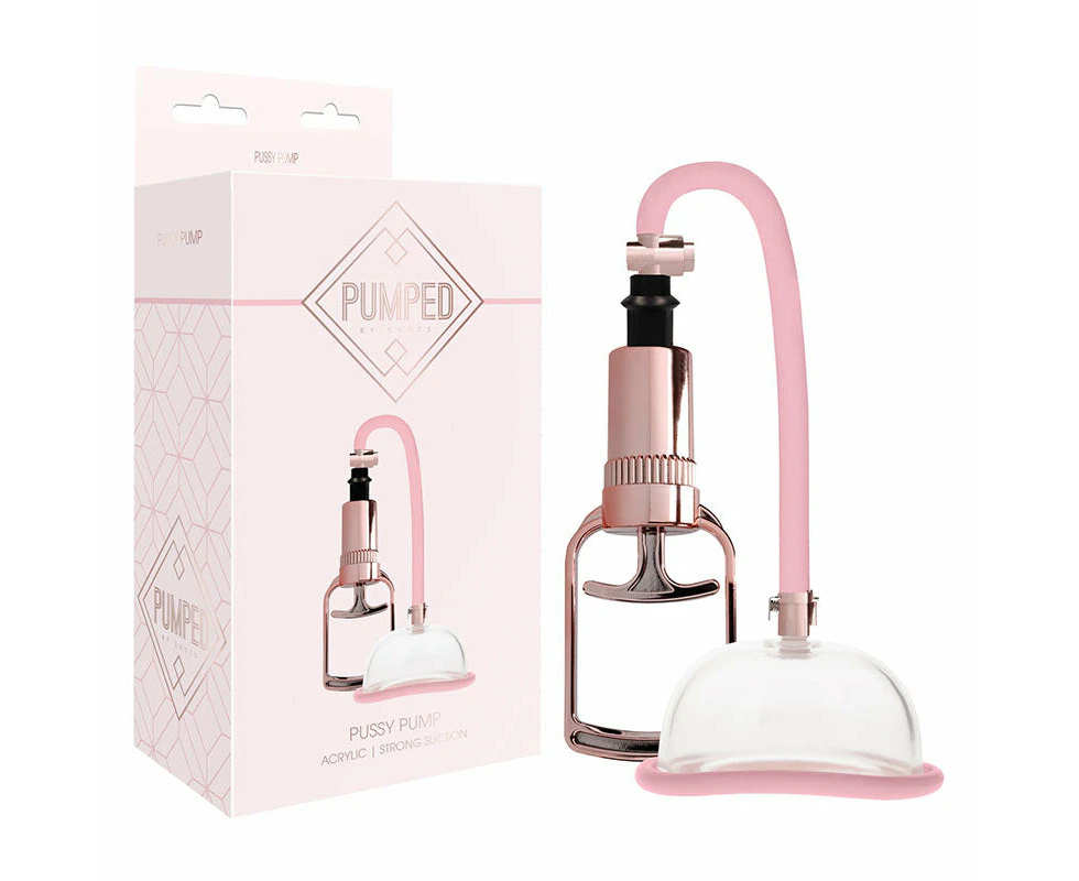 Pumped Pussy Vagina Pump Rose Pink