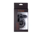 Maia Jagger USB Rechargeable Vibrating Erection Enhancer Ring - Black