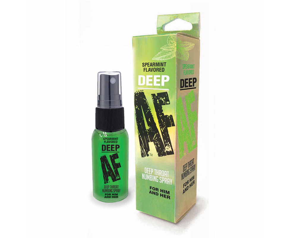 29 Ml Deep Af Mint Flavoured Deep Throat Spray