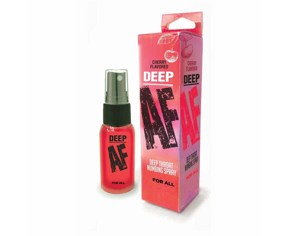 Deep Af Cherry Flavoured Deep Throat Spray 29 Ml