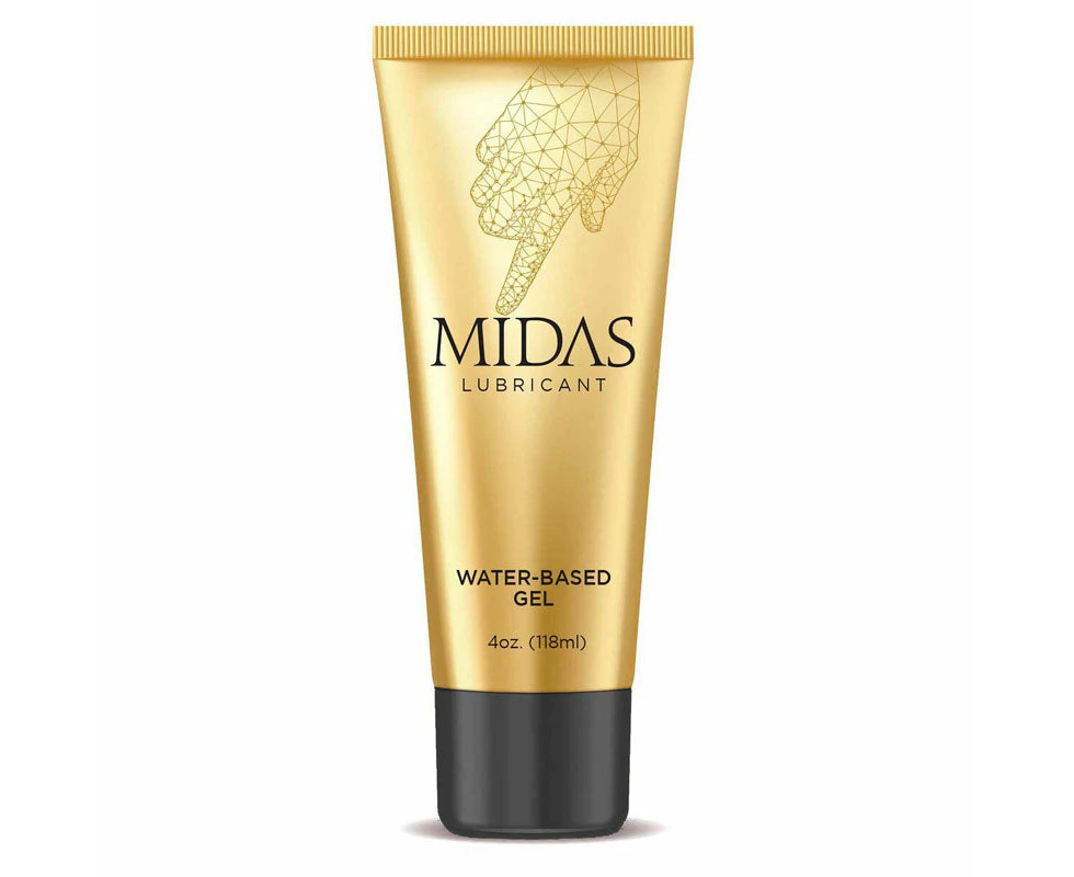 Midas Water Based Gel Lubricant 118 Ml Tube