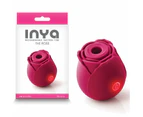 INYA - The Rose Clitoral Suction Vibe - Red, Red