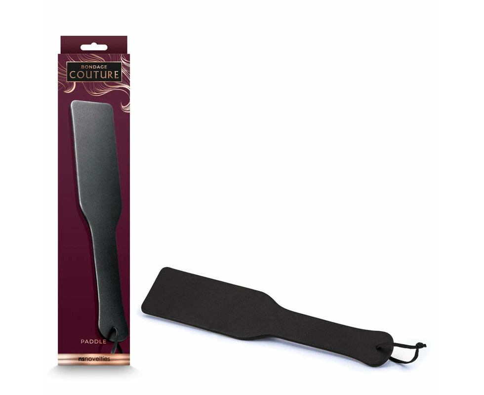 Bondage Couture Black Paddle