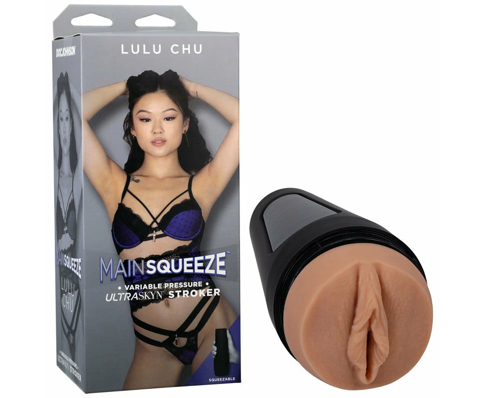 Main Squeeze Flesh Vagina Stroker - Lulu Chu