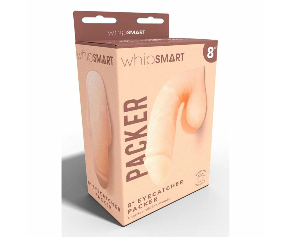 WhipSmart 8'' Eyecatcher Packer - Flesh 20.3 cm Packer