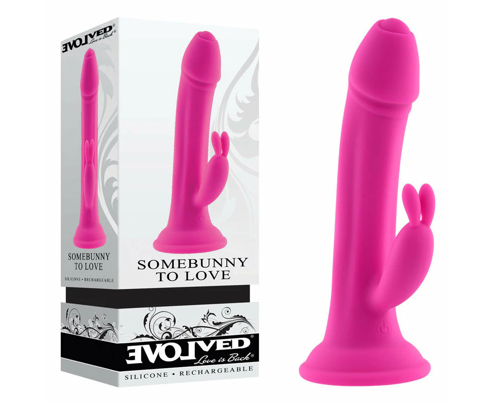 Evolved Somebunny To Love Pink Usb Rechargeable Rabbit Vibrator