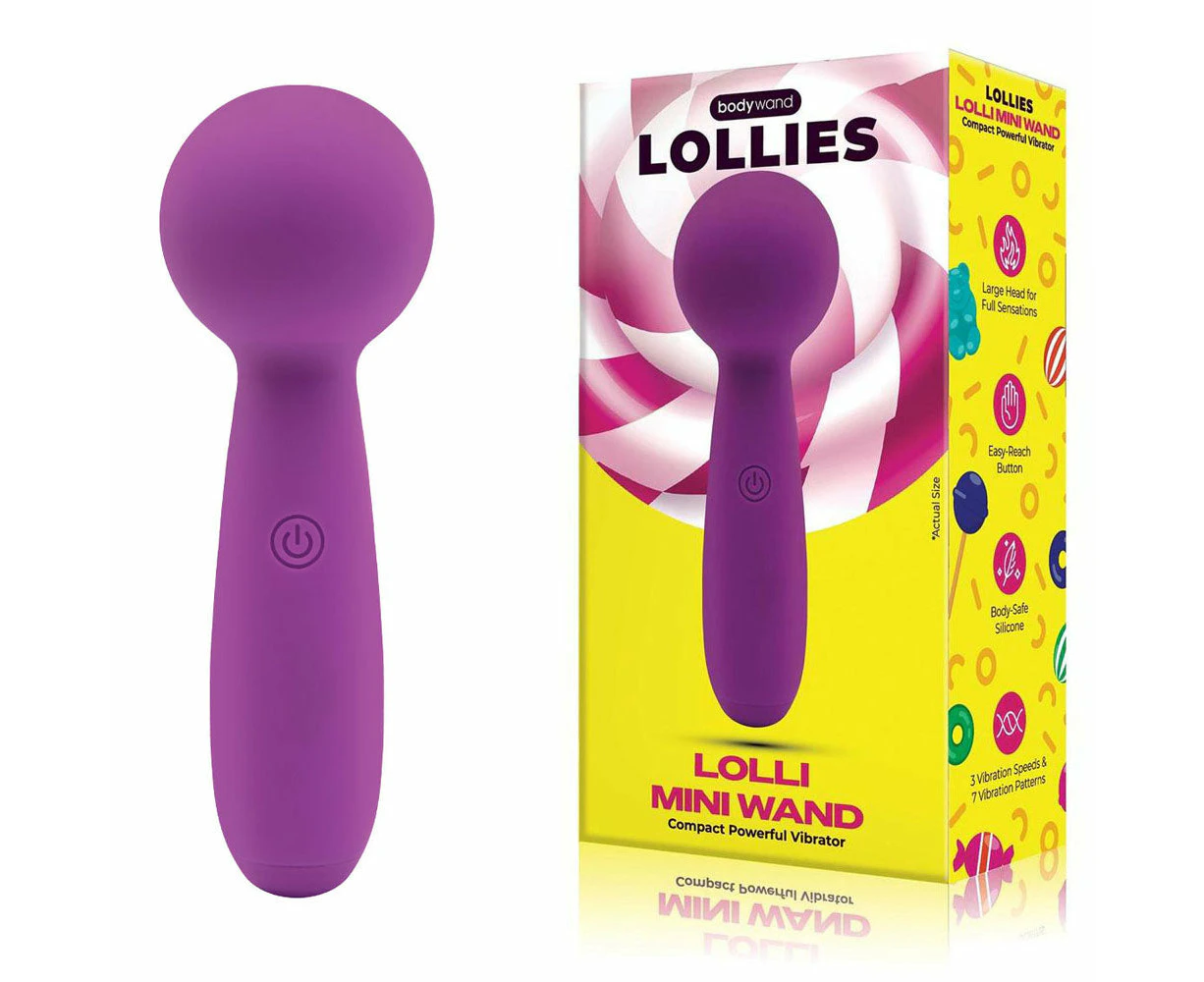 Bodywand Lolli Mini Wand - Purple-(bw168)